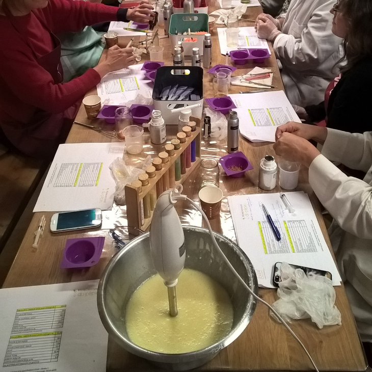 Formation - Fabrication de Savon bio saponifié à froid - 17 septembre