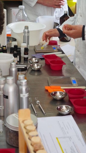 Formation - Fabrication de Savon bio saponifié à froid